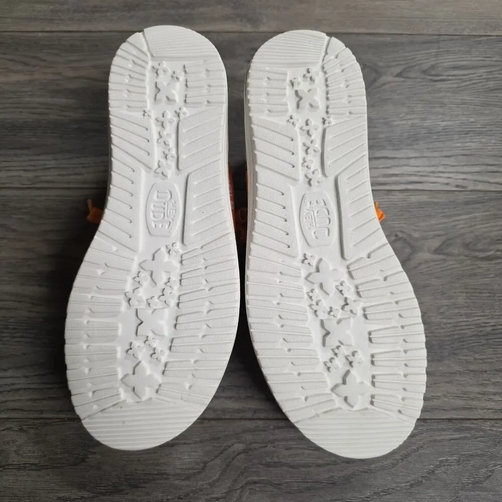 Hey Dude Wally Tri Tennessee Volunteers Shoes Mens 8 Womens 10 NEW